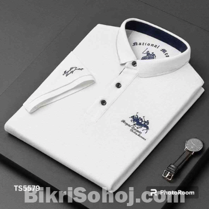 stylish and colourful pk cotton Polo t-shirt